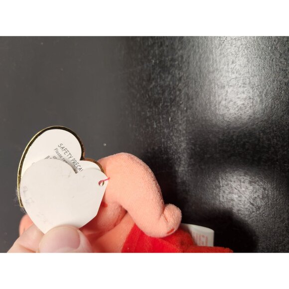 Muscle Man Patrick Star Ty Beanie Baby Plush Toy 6" SpongeBob Collectors Item - Picture 6 of 10